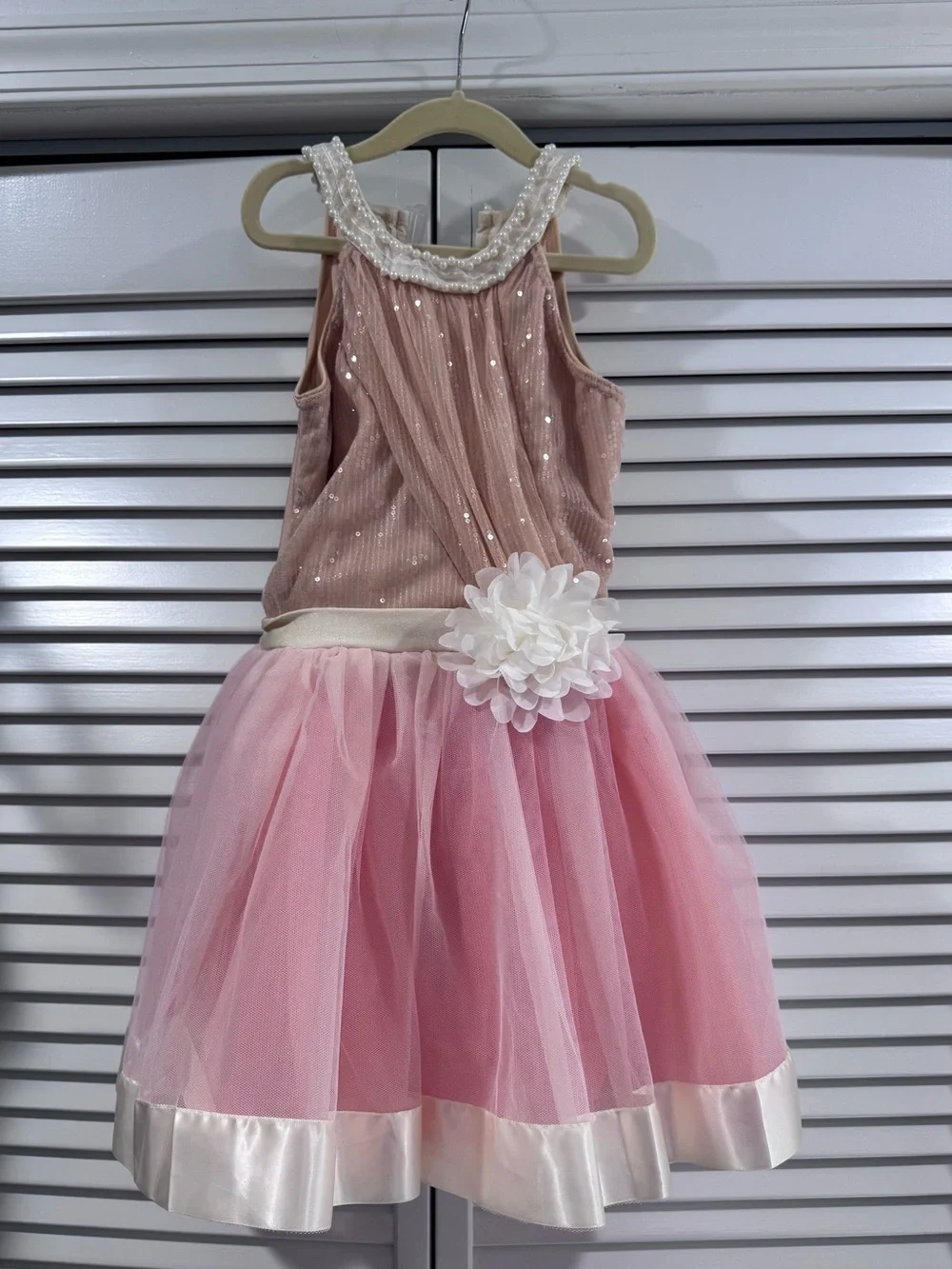Pink Tulle Dress